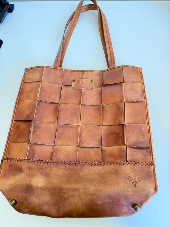 Patricia Nash Handbags - Patricia Nash Handwoven Leather Tote Bag - Brown